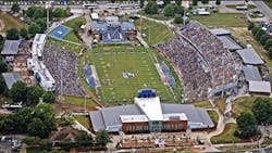 The police chief of Georgia Southern University has told her officers to leave their department issued guns at home is they are planning on attending a game while off duty. The police chief of Georgia Southern University has told her officers to leave their department issued guns at home is they are planning on attending a game while off duty.