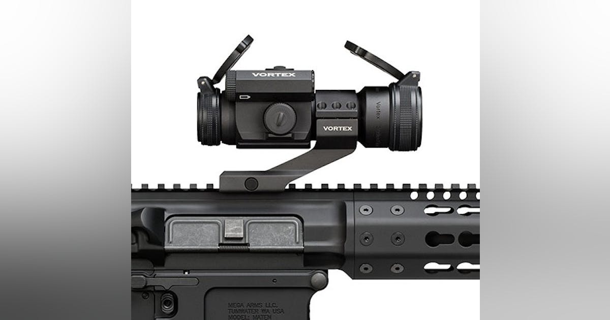 Vortex Strikefire II 4 MOA Red/Green Dot CoWiteness Cantilever Mount ...