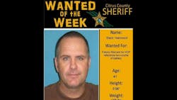 Stuart police say that Mack Yearwood was arrested after he used a poster in search of him as his Facebook profile photo.