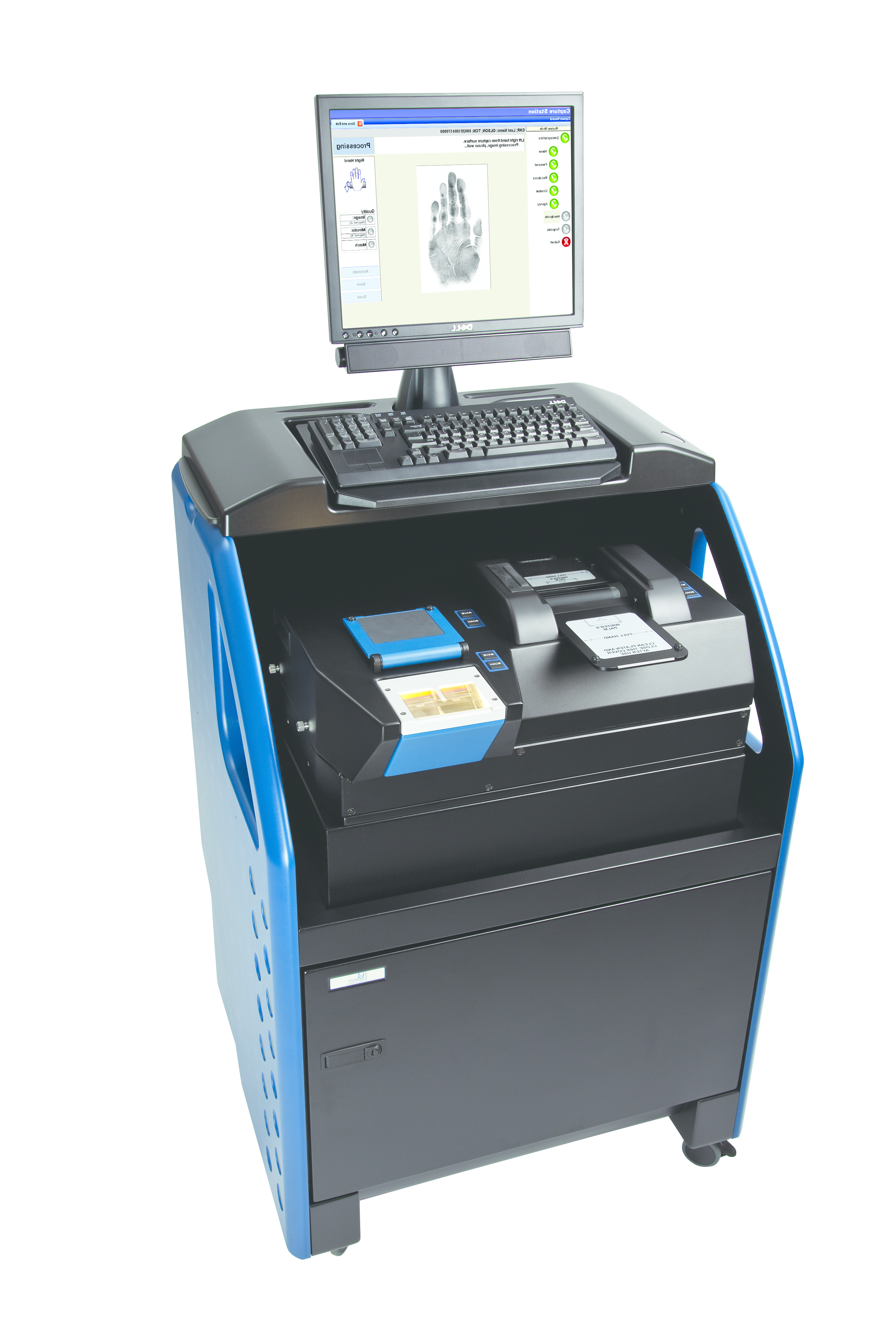 Live Scan Fingerprinting TouchPrint 5900 for 10Print and