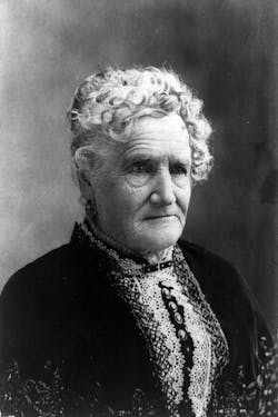 In 1870, Esther Hobart Morris was appointed judge in South Pass City, Wyoming, shortly after the territory voted to give women the vote. America’s first female judge served for eight months, during which time the media, predictably, focused on her appearance, her weight, her style of dress, and the manner in which she’d decorated her courtroom. She handled dozens of civil and criminal cases, including one against her husband, who she ordered jailed for drunkenness. Her Wikipedia page draws on some unreliable sources but nonetheless makes for fascinating reading. In 1870, Esther Hobart Morris was appointed judge in South Pass City, Wyoming, shortly after the territory voted to give women the vote. America’s first female judge served for eight months, during which time the media, predictably, focused on her appearance, her weight, her style of dress, and the manner in which she’d decorated her courtroom. She handled dozens of civil and criminal cases, including one against her husband, who she ordered jailed for drunkenness. Her Wikipedia page draws on some unreliable sources but nonetheless makes for fascinating reading.