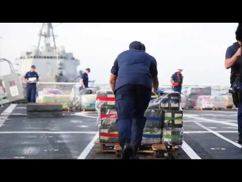 Coast Guard offloads approximately 20 tons of cocaine | Officer