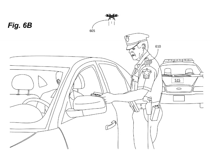 Designed for police officers and the rest of public safety, Amazon was awarded a patent for a miniature UAV.