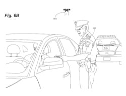 Designed for police officers and the rest of public safety, Amazon was awarded a patent for a miniature UAV. Designed for police officers and the rest of public safety, Amazon was awarded a patent for a miniature UAV.