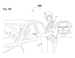 Designed for police officers and the rest of public safety, Amazon was awarded a patent for a miniature UAV.