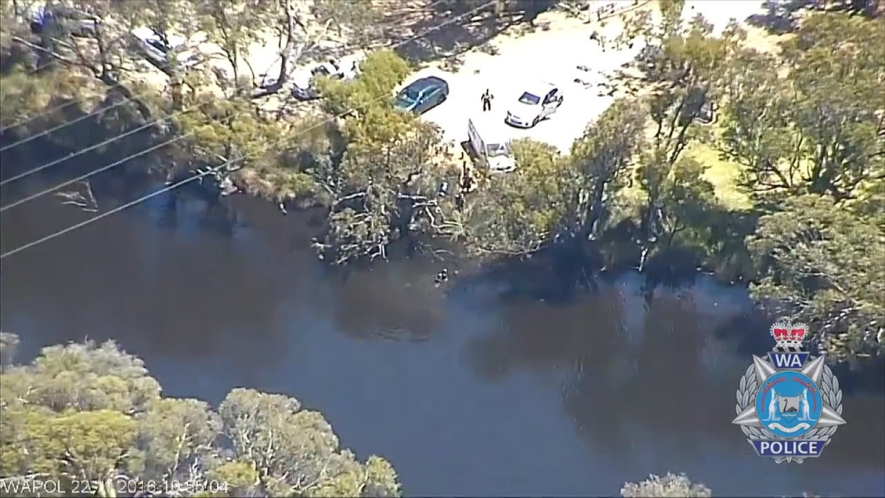 Suspect Tries To Flee Officers by Swimming Away After Pursuit