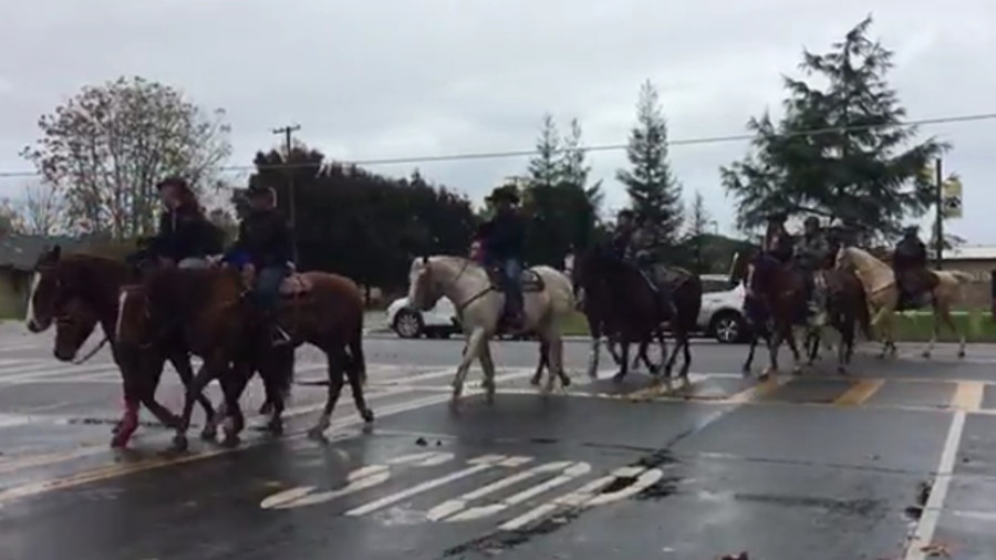 Grief for the man and support for his work brought riders from the Bay Area to Hughson together for a Cowboys Honor Ride in remembrance of Stanislaus County sheriff&rsquo;s Deputy Dennis Wallace, killed in the line of duty Nov. 13.