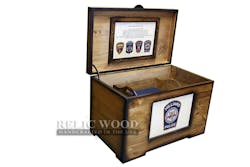 Custom Police Retirement Trunk Custom Police Retirement Trunk