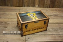 Custom State Trooper Keepsake Box
