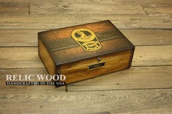 Custom State Trooper Badge Memory Box Custom State Trooper Badge Memory Box