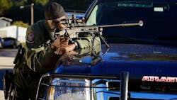 Atlanta SWAT officer with Bergara LRP Rifle