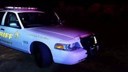 A Walton County Sheriff's Office deputy was injured early Friday morning when a large buck ran out in front of her car near the intersection of U.S. Highway 98 and West Hewitt Road. A Walton County Sheriff's Office deputy was injured early Friday morning when a large buck ran out in front of her car near the intersection of U.S. Highway 98 and West Hewitt Road.
