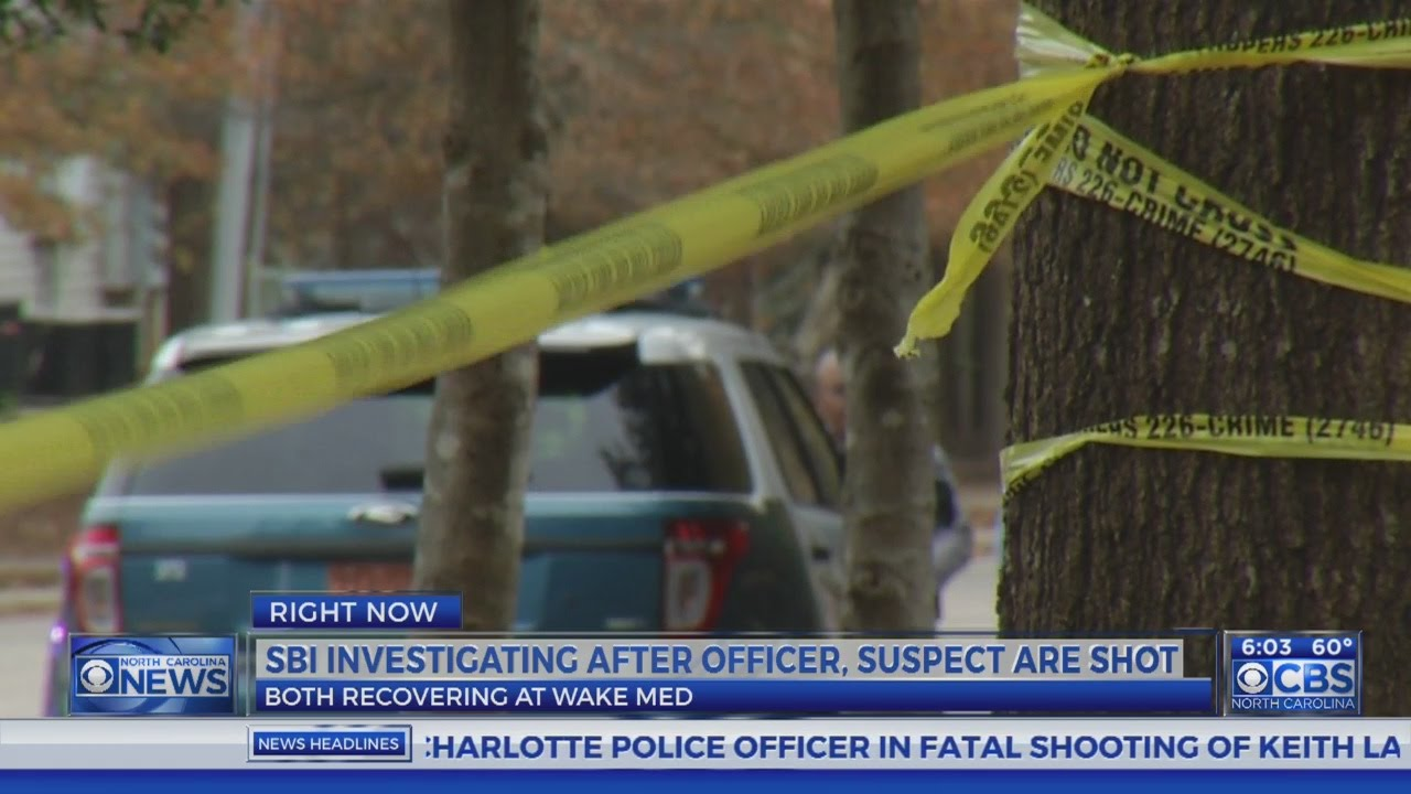 Raleigh officer, suspect injured in shooting