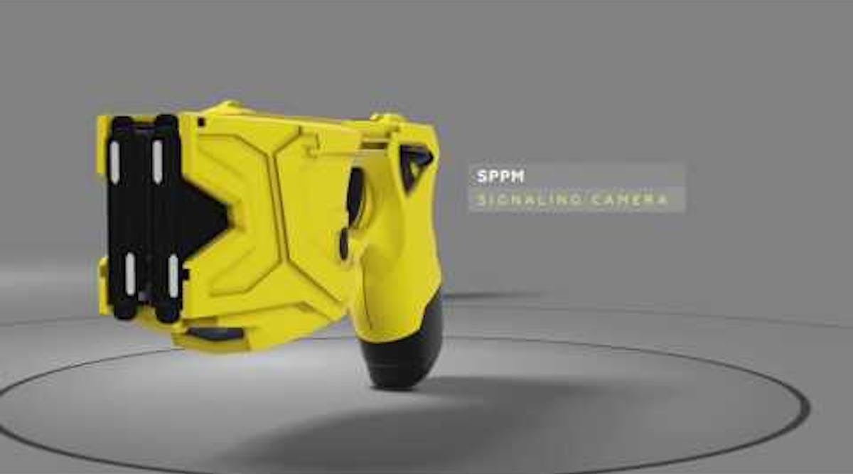 Axon Signal SPPM on TASER Smart Weapon with Axon body worn camera