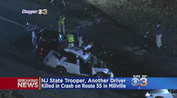 N.J. State Police Trooper Killed In Line of Duty Following Millville Crash