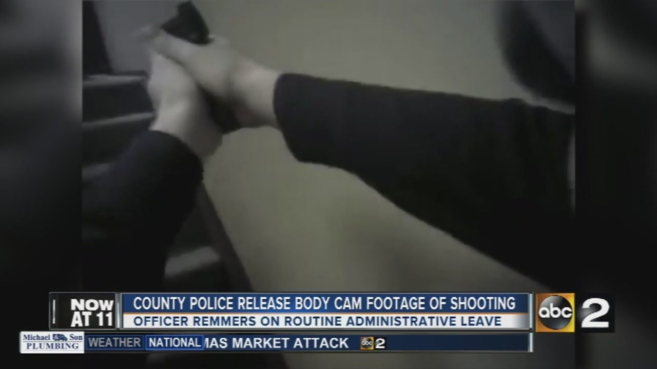 Baltimore County Police release body worn camera footage from officer-involved shooting