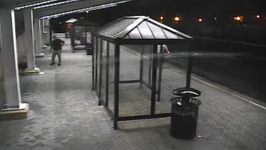 Newly released surveillance video shows a fatal shooting involving a Fairfax County deputy outside a hospital earlier this year.