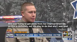 Arizona Trooper Speaks Out After Saving Sex Trafficking Victim