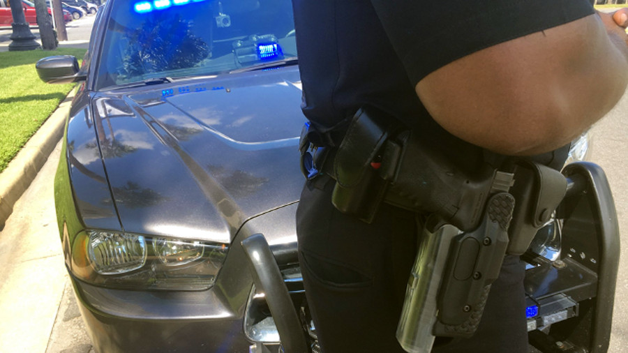 Gun-mounted cameras mount under the barrel of an officer's gun and start rolling as soon as a weapon is drawn.