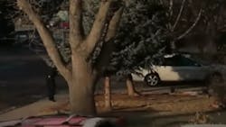 A video recorded by a resident shows a confrontation in which police officers in Fort Collins shot a man armed with a replica gun. A video recorded by a resident shows a confrontation in which police officers in Fort Collins shot a man armed with a replica gun.