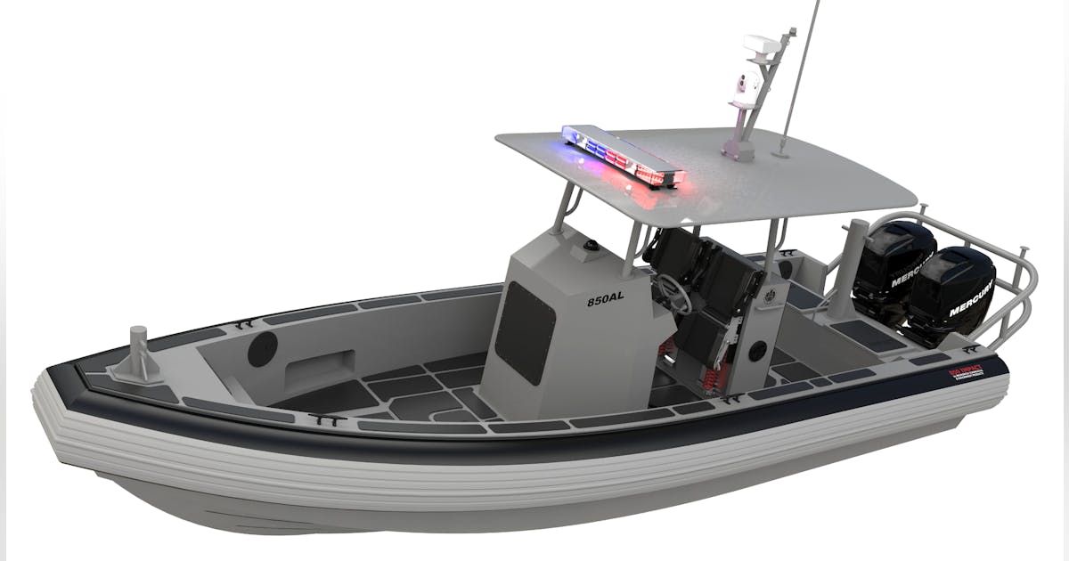 8.5-meter Aluminum RHIB Line | Officer