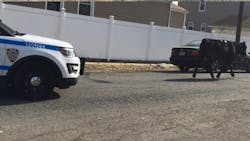 A bull that got loose in Queens Tuesday morning was finally captured several hours later in the backyard of a home. A bull that got loose in Queens Tuesday morning was finally captured several hours later in the backyard of a home.