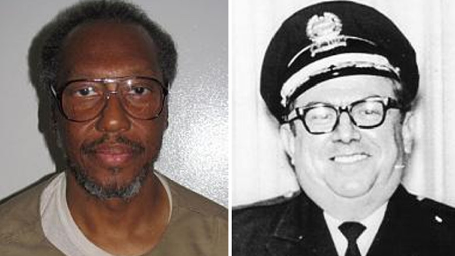 Zolo Agona Azania, left, and Lt. George Yaros