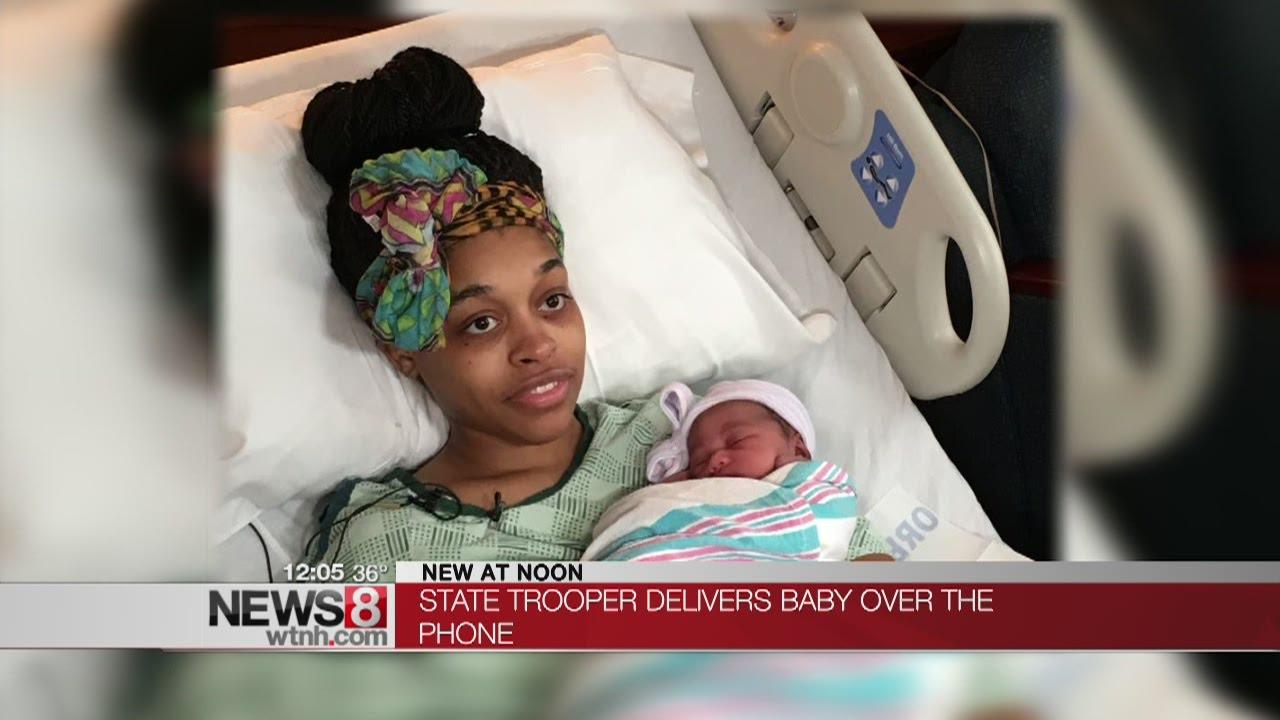 Baby born on Hartford highway, with trooper&rsquo;s help