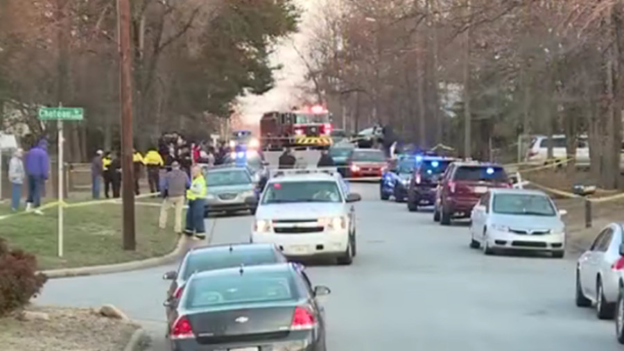 Greensboro Police Officer J.R. LaBarre sustained a gunshot wound to his torso while pursuing a suspect on foot.