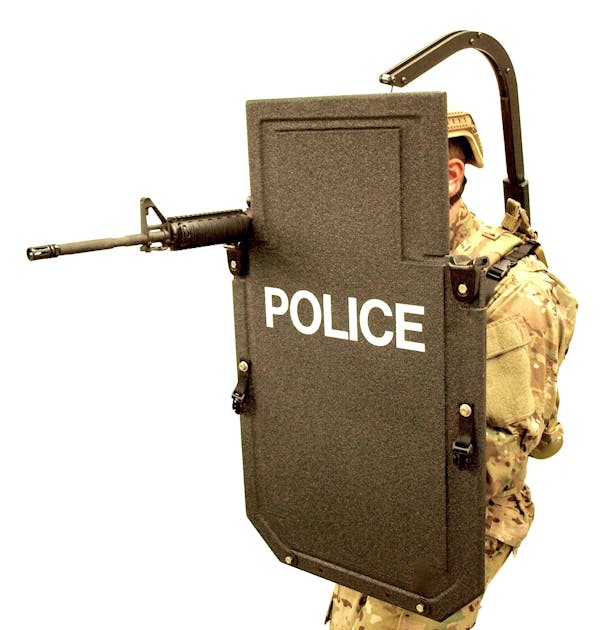 Portable Nij IV Police Military Ballistic Shield Tactical Shield
