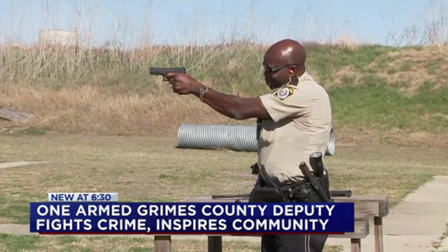 Texas Deputy With One Arm Fights Crime Despite Disability | Officer