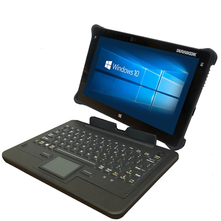 DURABOOK R11 Tablet Detachable Keyboard Option From Rugged Tablets