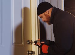 Alarms are a large deterrent for burglary.