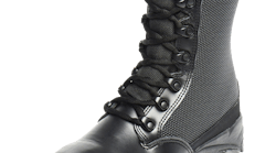 Tall Black Polishable Leather Toe Waterproof Tactical Boot MFT100 58bef72b00f2e