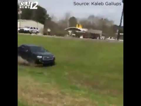 Pickup Goes Airborne During Pursuit | Officer
