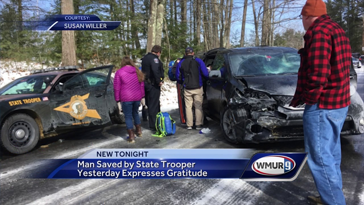 Man saved by state trooper expresses gratitude