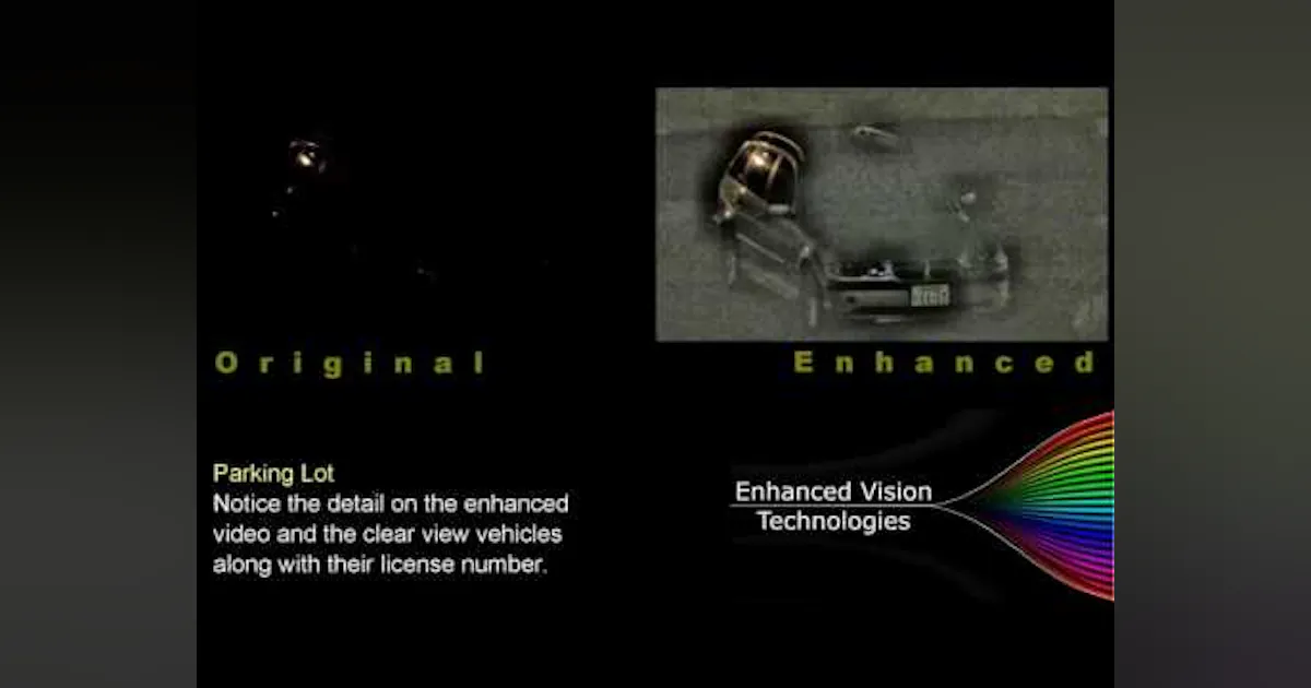 Enhance Vision Camera Enhanced Vision Technologies | Officer