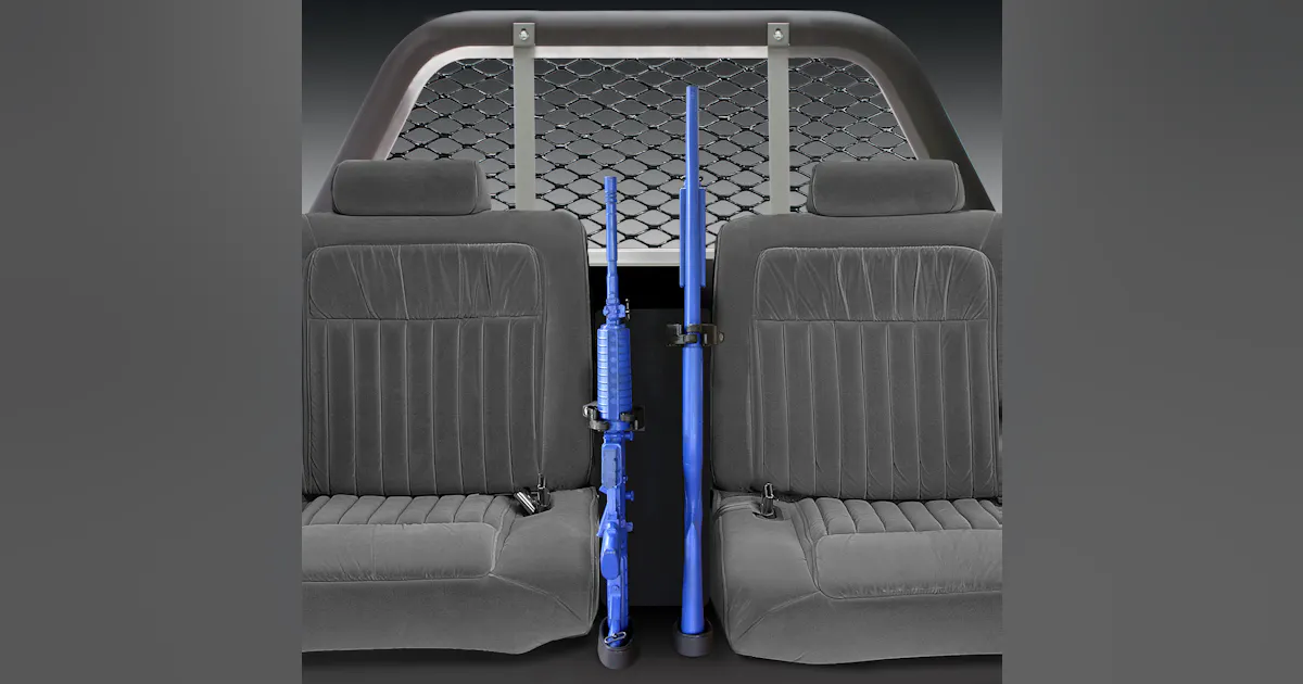 Locking Vehicle Gun Rack Gun lock Firearm Vehicle Mount Rack | Officer