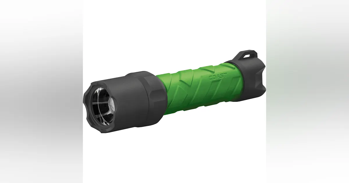 coast 600r rechargeable flashlight KL35R 600 Lumen LED Pocket with RED Light An essential at the campsite or in the backcountry Coast Polysteel 600R Flashlight -