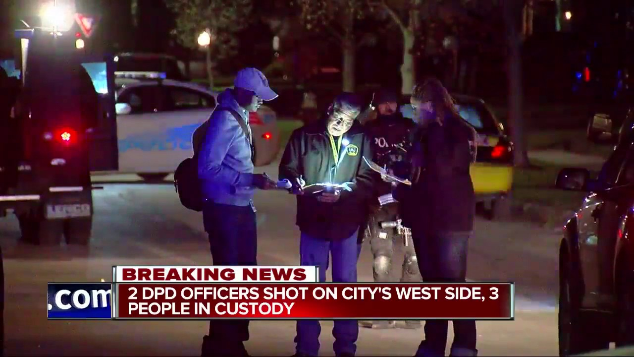2 Detroit police officers shot on city's west side