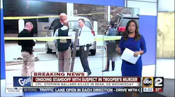 Standoff continues in Delaware state trooper's murder