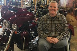 Boise Police Cpl. Kevin Holtry has been riding motorcycles his whole life and was shopping for a new one just a few weeks before he was wounded during a manhunt and shootout last November. Boise Police Cpl. Kevin Holtry has been riding motorcycles his whole life and was shopping for a new one just a few weeks before he was wounded during a manhunt and shootout last November.