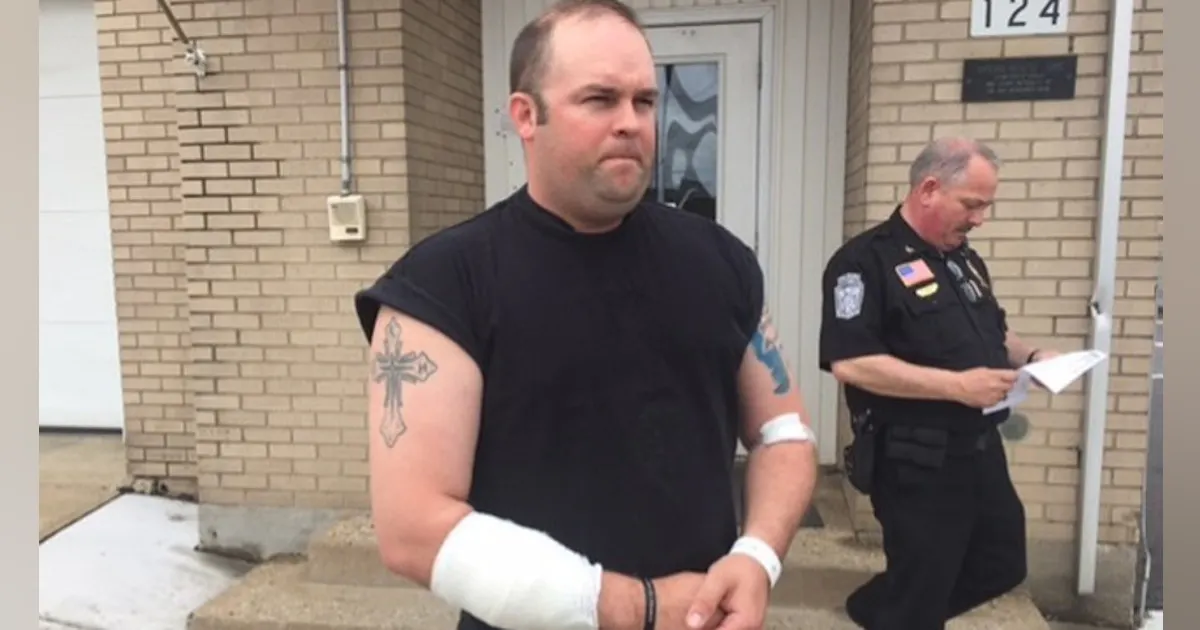 Bryan Rothe Ohio Police Officer Shot; Two Suspects Sought | Officer