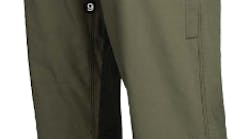 1. Relaxed fit features a defined contour waistband allowing optimum fit and comfort of waist and back rise. 2. Two reinforced utility pockets along back yoke above back pockets. 3. Lower front hand pockets for easy access with or without a holster. 4. Discreet dump pocket on right side for phones, magazines or other essential gear. 5. Low-profile zippered vent pocket along the seam of both legs provides air circulation. 6. Reinforced heel kick plate for durability. 7. Small, hidden utility pocket inside of bottom cuffs. 8. All pocket corners reinforced with metal rivets. 9. Gusseted crotch.