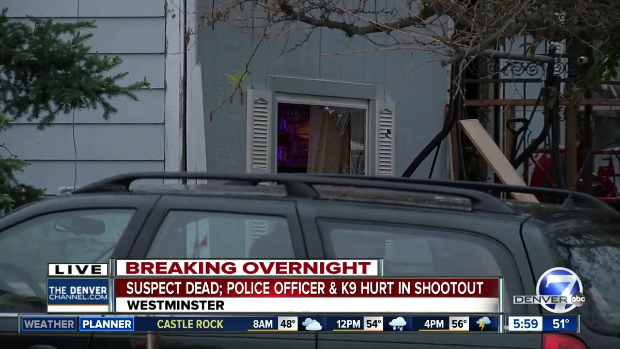 Officer shot, suspect killed during Westminster standoff