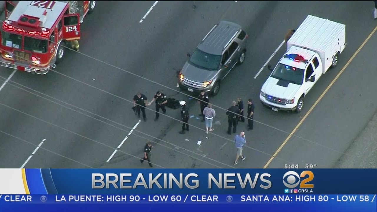 California Motorcycle Officer Extricated From Underneath SUV