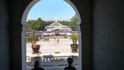 The 36th Annual National Peace Officers' Memorial Service is being held on the West Front of the United States Capitol in Washington, D.C. Monday morning. The 36th Annual National Peace Officers' Memorial Service is being held on the West Front of the United States Capitol in Washington, D.C. Monday morning.