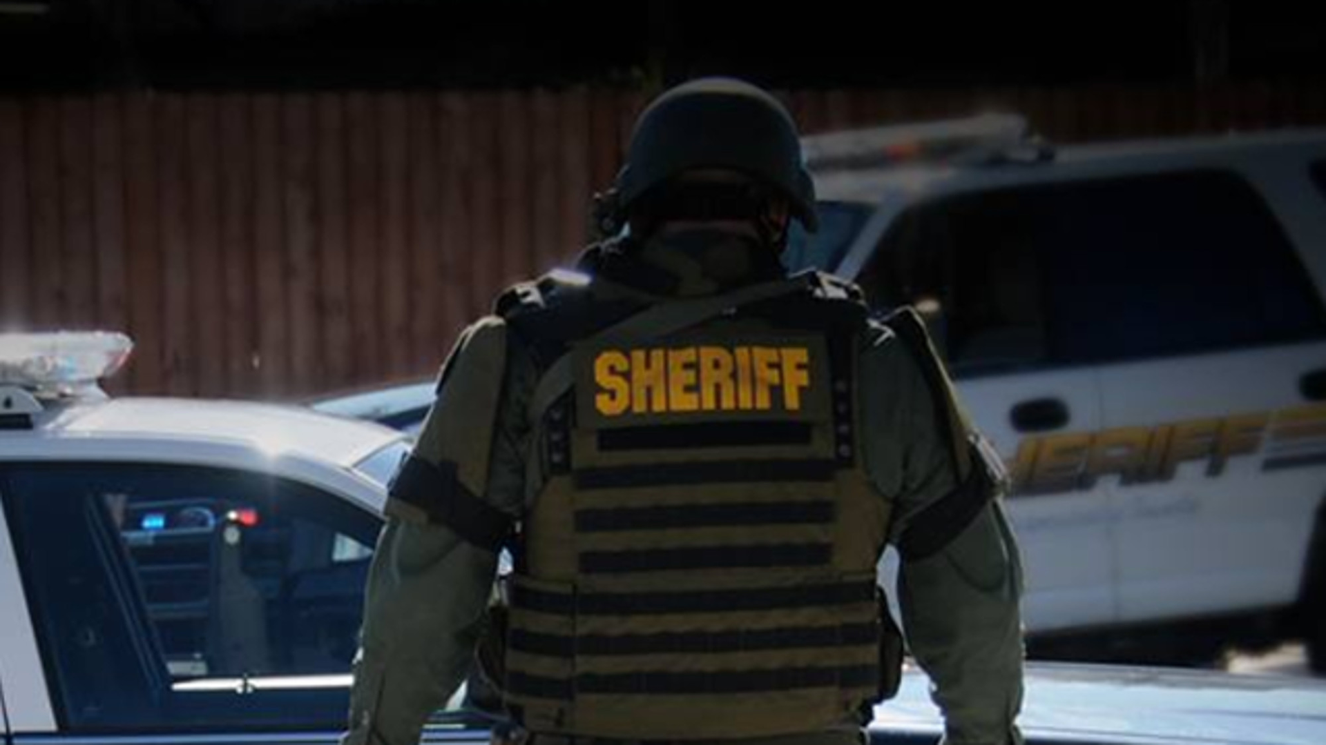 A manhunt was launched Thursday night after a Riverside County deputy was wounded in a shooting.