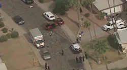 A Tempe police officer was stabbed and the suspected attacker was shot dead by police Tuesday morning.