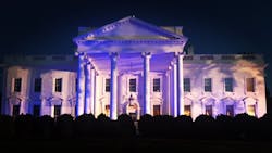President Donald Trump announced the planned gesture Monday during the signing of a proclamation declaring May 15 'Peace Officer Memorial Day' and the week 'Police Week,' President Donald Trump announced the planned gesture Monday during the signing of a proclamation declaring May 15 'Peace Officer Memorial Day' and the week 'Police Week,'